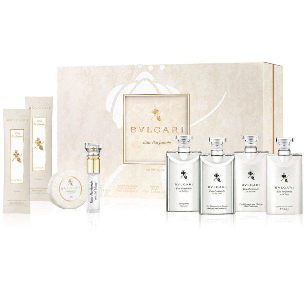 Bvlgari 8 pcs Gift Set Eau Parfumée au Thé Blanc